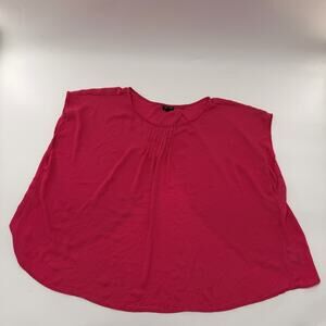 Torrid Georgette Dolan Crop Top Plus Size HOT PINK Women’s 3X